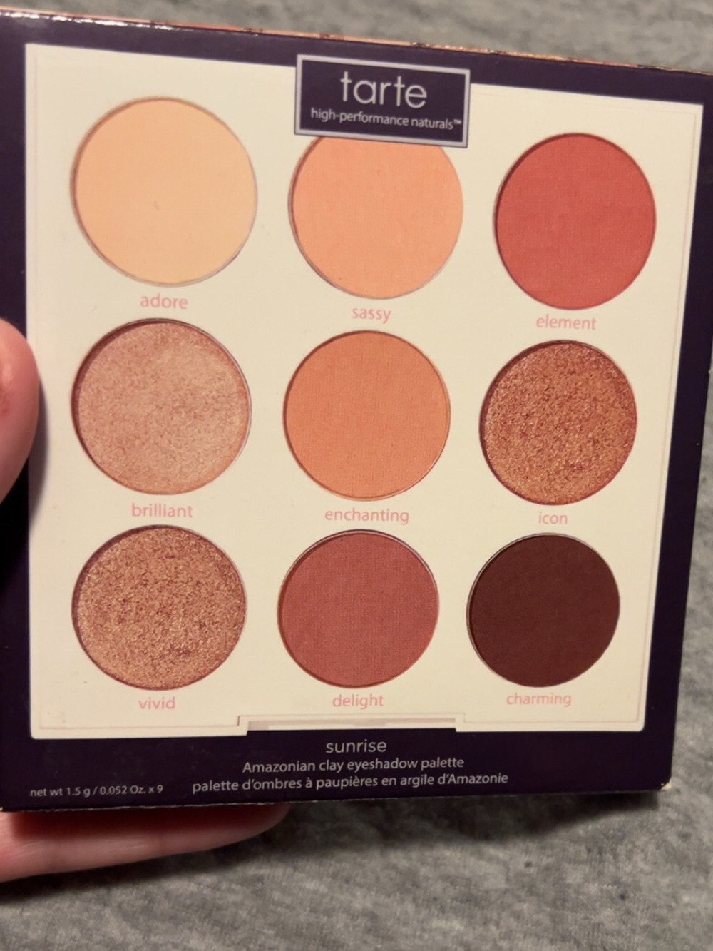 CROSS POSTED! tarte Sunrise Eyeshadow Palette — Peach, Coral & Brown Tones
